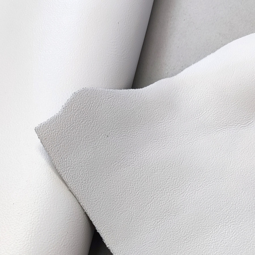 Кожа КРС 1,2-1,4 мм Бергамо Белый фото 2