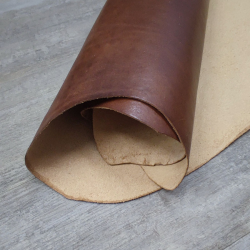 Кожа раст. дуб. Аванкорпо Brandy 1,3-1,5 мм  фото 2