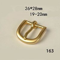 Пряжка 20 мм латунная 163 