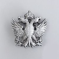Пряжка для ремня декоративная Двуглавый орел WT041  - купить для кожевенного хобби