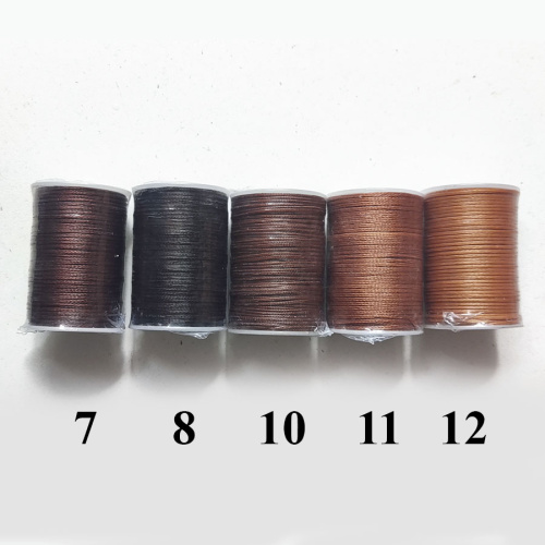 Нить для кожи вощеная 1,2 мм плоская Bayonet фото 8
