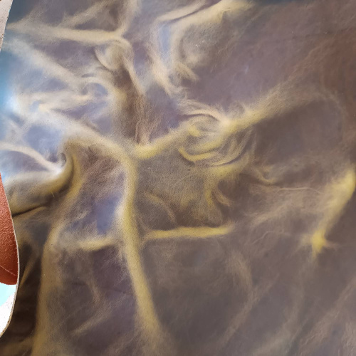 Кожа Крейзи Хорс Dark 1,4-1,6 мм Табак фото 6