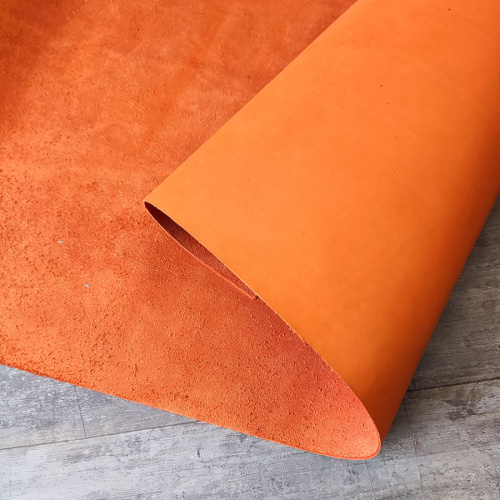 Кожа Краст 1,2-1,4 мм Оранжевый фото 2