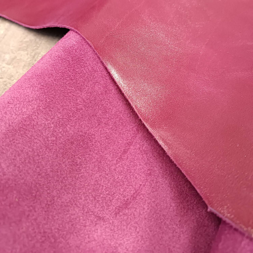 Кожа Наппа 1,2-1,6 мм Бордо фото 2