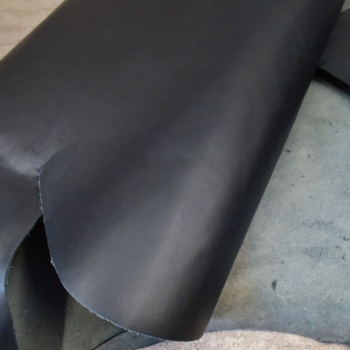 Кожа Пола 1,2 мм растит. дубл. PONTE WAX Черный фото 4