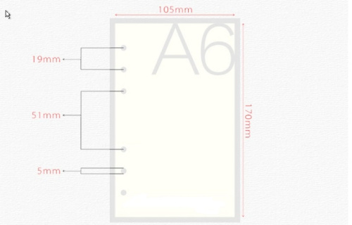 Блок бумажный А6, 48 листов для ежедневников фото 5