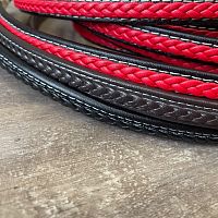 Шнур плоский 12х6 мм Косичка 20 см