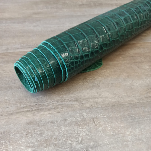 Кожа Кайман 1,0 Зеленый Турция