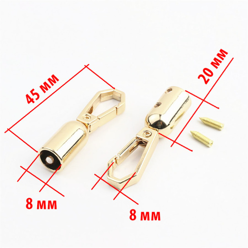 Наконечник 8 мм с карабином 8 мм фото 6