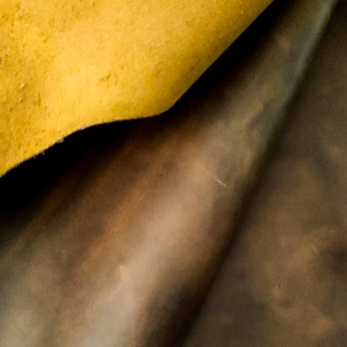 Кожа Крейзи Хорс Твинкл Twinkle 1,3-1,5 мм Табак фото 11