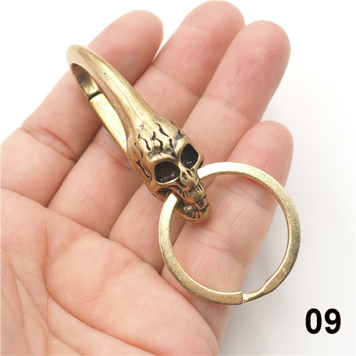 Карабин 12 мм с кольцом 25 мм Латунь фото 5