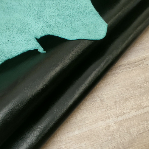 Кожа Пулл-Ап 1,2-1,4 мм Черно-зеленый фото 2