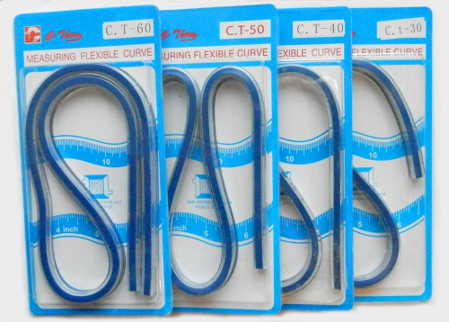 Лекала гибкие 30-60 см