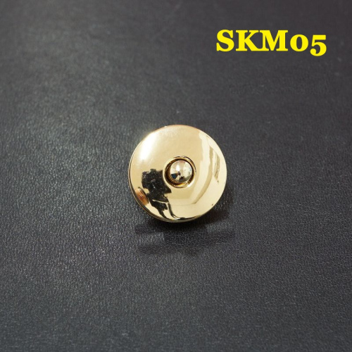 Застежка магнитная зажимная 20 мм Латунь SKM05  SKM05 - фото товара