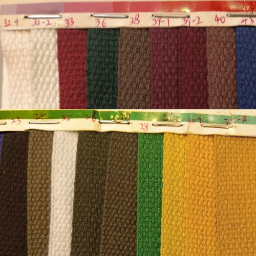 Лента ременная стропа 25 мм, х/б, толщ.1,5 мм фото 3