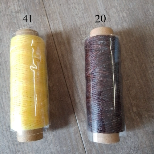 Нить для кожи вощеная 1 мм 150D  фото 5