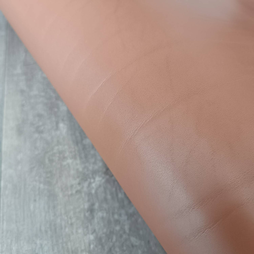 Кожа чепрак 2,2 мм раст. дубл. Карамель Conceria Италия  фото 3