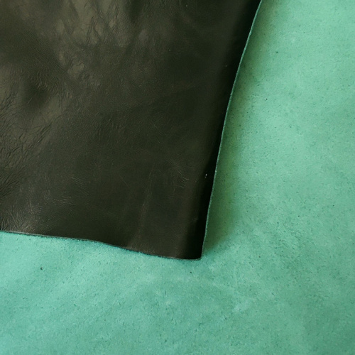 Кожа Пулл-Ап 1,2-1,4 мм Черно-зеленый фото 4