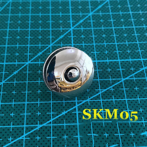 Застежка магнитная зажимная 20 мм Латунь под Серебро SKM05  SKM05s - фото товара