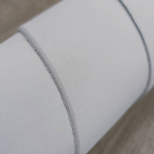 Кожа теленок 1,4-1,6 мм хромового дубл. Белый Италия фото 3