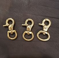 Карабин 8-17 мм Латунь арт.5013B