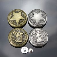 Кончо для кожаных изделий 26 мм DY-27