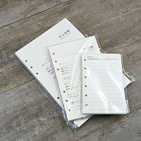 Блок бумажный для ежедневников А5-А7 80 листов с календарем