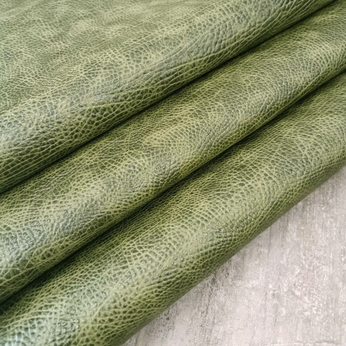 Кожа КРС 1,0 мм Слон Зеленый Турция фото 2