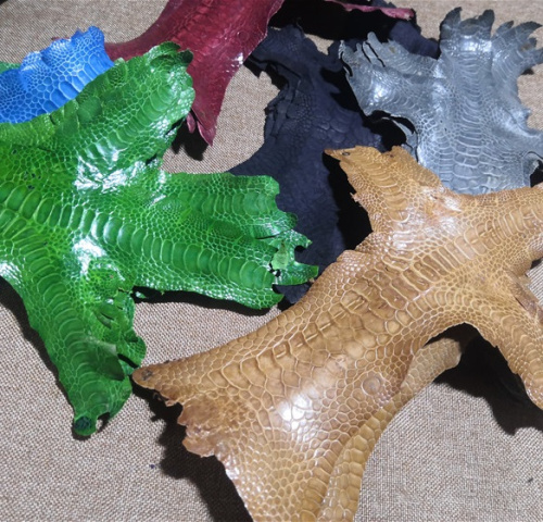 Кожа лапы индейки 1,0 мм фото 2