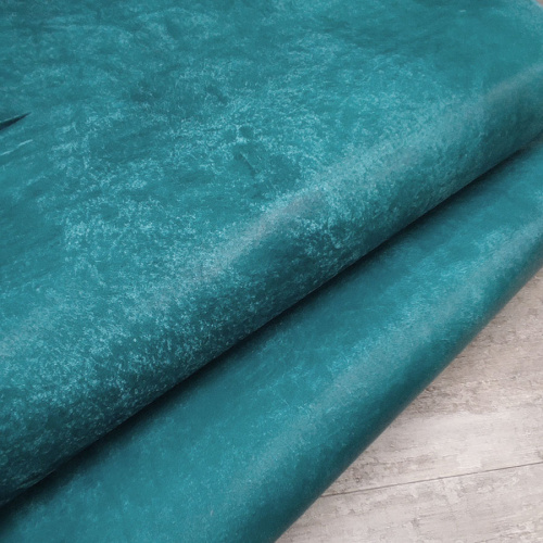 Кожа Пола 1,2 мм растит. дубл. MAYA Светло-бирюзовый фото 4