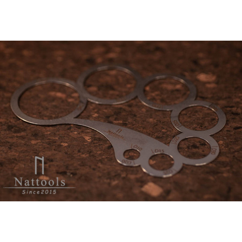 Шаблон круги Аткинсона Nattools  T06/31 - фото товара фото 5