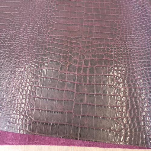 Кожа Кайман 1,0 мм Бордовый Турция фото 7