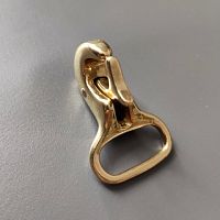 Карабин 22 мм латунь   - купить для кожевенного хобби