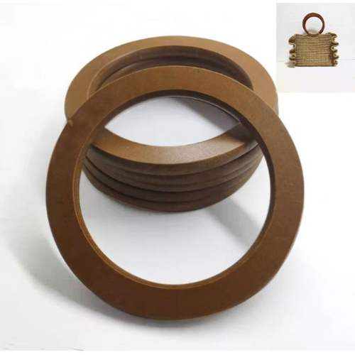 Уценка! Ручки для сумки деревянные круглые 10 см, пара фото 2