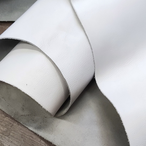 Кожа КРС 1,2-1,4 мм Бергамо Белый фото 4