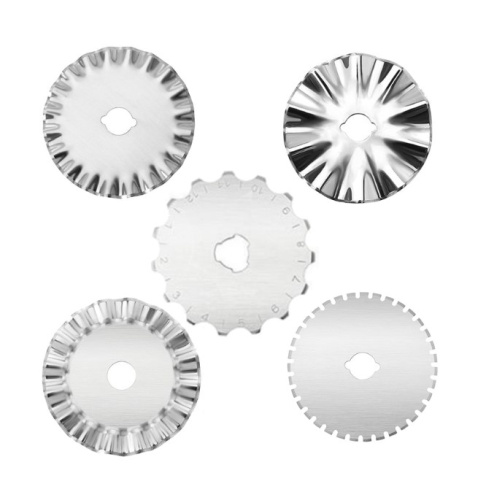 Сменное лезвие 45 мм для раскройного дискового ножа Фигурное Волна  AC XN-0845 - фото товара