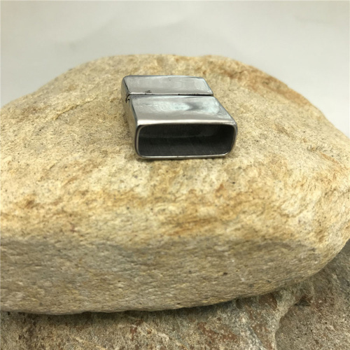 Замок 19х6 мм для плоских браслетов Сталь  BR-z24 - фото товара фото 3