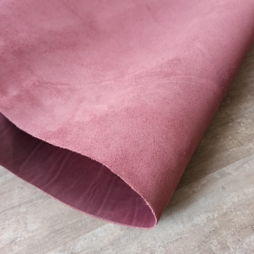 Кожа Крейзи Хорс 1,4-1,6 мм Бордо Италия фото 3