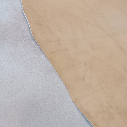 Кожа Пола 1,6-1,8 мм растит. дубл. Натуральный Италия фото 3