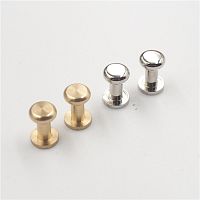 Кнопки кобурные для кожаных изделий латунные, арт.6055