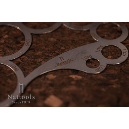 Шаблон круги Аткинсона Nattools  T06/31 - фото товара фото 4