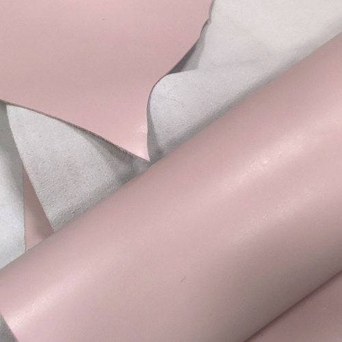 Кожа КРС 1,5 мм с покр. Пыльная роза MASTROTTO Италия фото 2