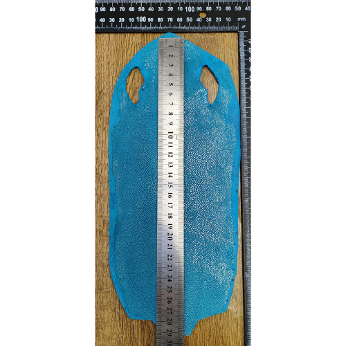 Кожа ската натуральная 10х30 см шлифованная фото 10