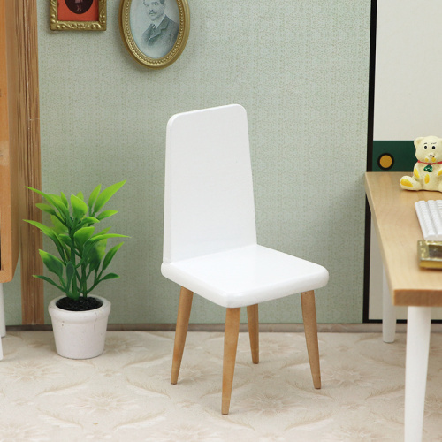 Уценка! Стул для кукол Белый Миниатюра 1:12 | Галерея фото | Pava.pro Уценка! Стул для кукол Белый Миниатюра 1:12 F503-WH uc - фото товара