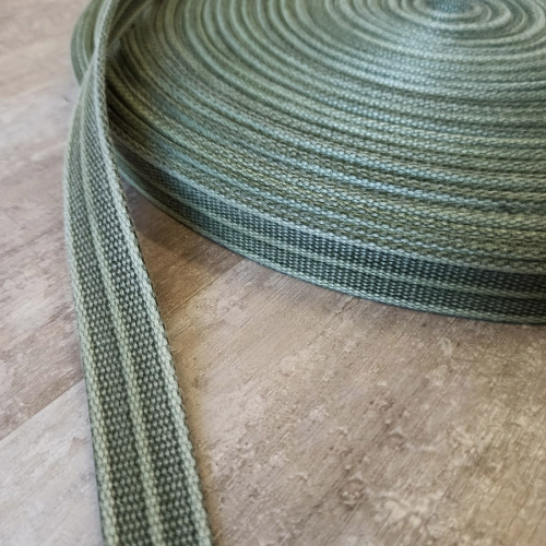 Лента ременная стропа 25-50 мм утолщенная хб фото 3