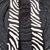 Лента ременная 38 мм Зебра пэ  - купить для кожевенного хобби