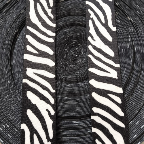 Лента ременная 38 мм Зебра пэ  LRP_38ZBR - фото товара