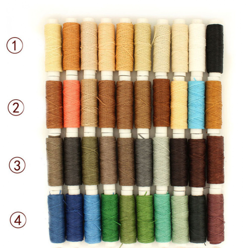 Нить для кожи вощеная 1 мм Galaces Наборы фото 4