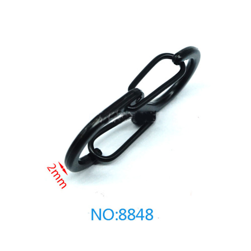 Карабин металлический S-образный, арт. 8848  KM-arm8848 - фото товара фото 3