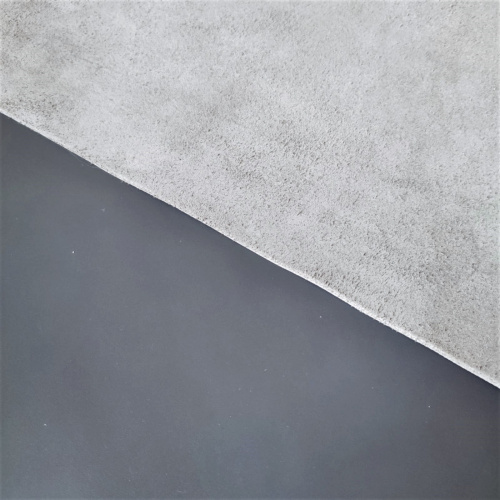 Кожа ШСК 2,1 мм пылевидная с покр. Серый фото 3